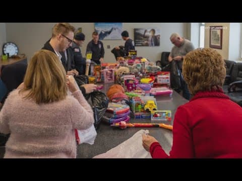 Lawrence Fire Department helps out families in need I IN Lawrence