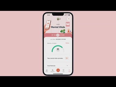 'Together' app uses AI to help users track mental health wellness