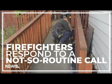 Clackamas firefighters help rebuild woman's wheelchair ramp