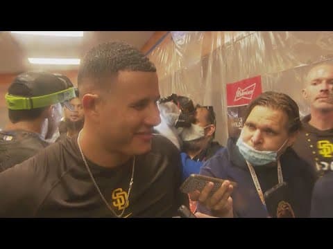 San Diego Padres Manny Machado talks about Game 3 win over Mets and how it was a whole team victory