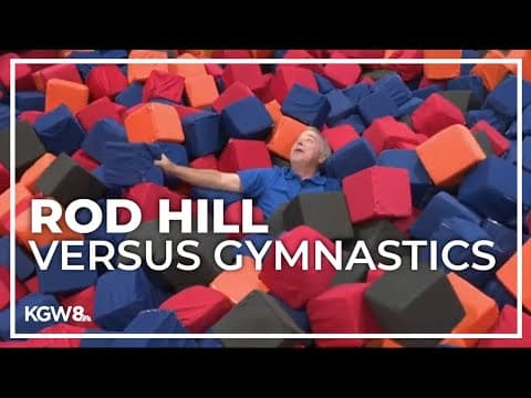 Rod Hill tumbles into the world of gymnastics