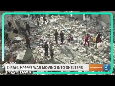 Israel-Hamas: Israel bombards areas Gaza locals were told to shelter