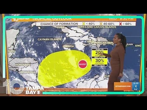Tracking the Tropics: Disturbance in Caribbean no threat to Florida | 5 a.m. Thursday