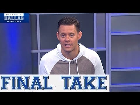 FINAL TAKE: Cowboys shouldn't make trades to save season | Ultimate Dallas Sports Show