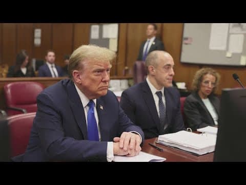 Jury seated in trial of former President Donald Trump hush money trial