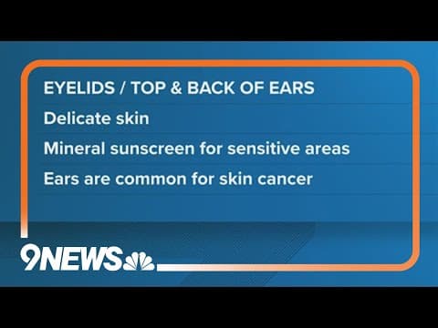 3 Places to Apply Sunscreen That You Might Not Think About