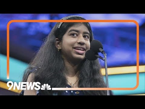 Colorado teen finishes 5th in spelling bee