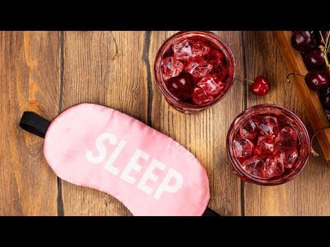 Must-have sleepy girl tart cherry mocktail recipe