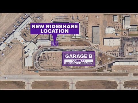 Dallas Love Field rideshare pickup location to move closer to the terminal