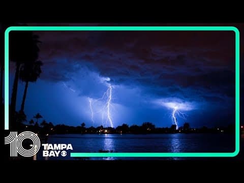 LIVE RADAR | Showers, storms pop up across Tampa Bay area