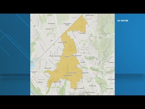 Boil Water Advisory ongoing after 24 hours for parts of upper NW DC