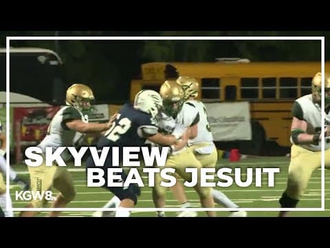Your Game of the Week: Skyview shuts out Jesuit | Friday Night Football
