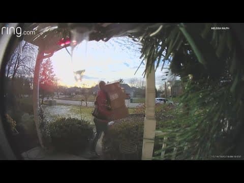 Porch pirates hit Noblesville home