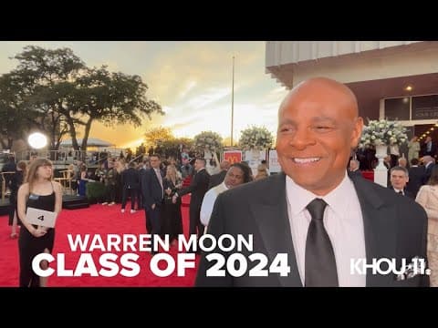Interview with Warren Moon on the red carpet at the 2024 Houston Sports Awards