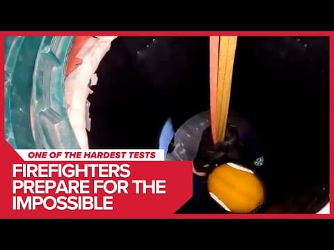 Inside secret facility where firefighters train for impossible rescues