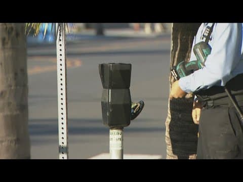 City begins parking meter installation in Pacific Beach