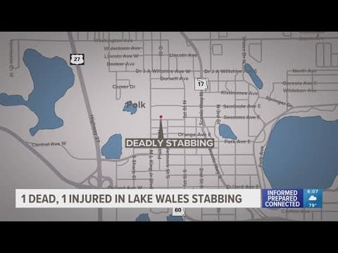 1 dead after double stabbing in Lake Wales