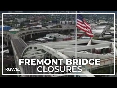 Fremont Bridge closures due to routine inspections