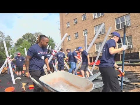 Northeast DC gets a new playground thanks to speedy volunteers
