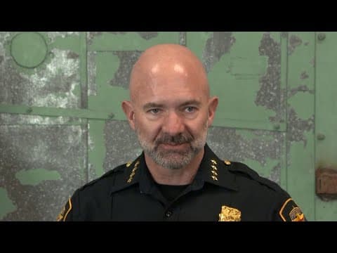 Fort Worth Police Chief Neil Noakes announces retirement during press conference (Dec. 9, 2024)