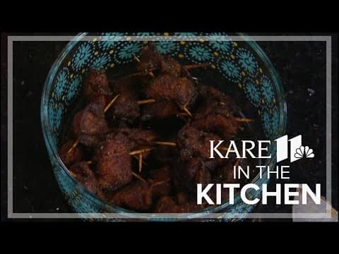 Bacon-wrapped chicken bites: KARE 11's Alicia Lewis has the sweet and spicy recipe