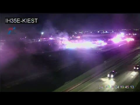 Five fires in three months | Dallas firefighters working to put out yet another abandoned school fir