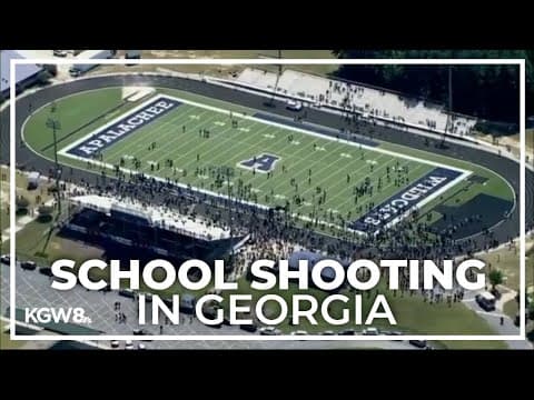 Georgia school shooting: 4 dead, 9 hospitalized in shooting at Apalachee High School