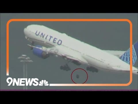 United Airlines Plane Loses Tire During Takeoff, Hitting Cars