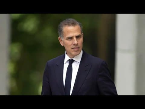 President Joe Biden's son, Hunter Biden, is convicted of all 3 felonies in federal gun trial