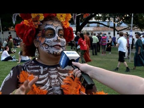 EN ESPAÑOL: Entrevista con una organizadora de la procesión de Día de los Muertos