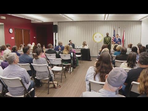 District 4 candidates discuss plans for the seat in front of community members