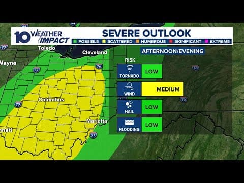Tracking storms moving through central Ohio | Sept. 22, 2025