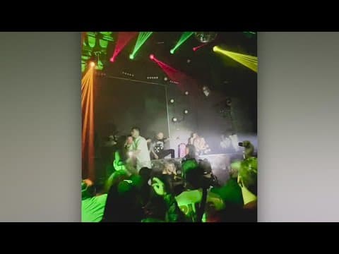 Video: Brawl breaks out in Parq Nightclub; man hit in face with champagne bottle