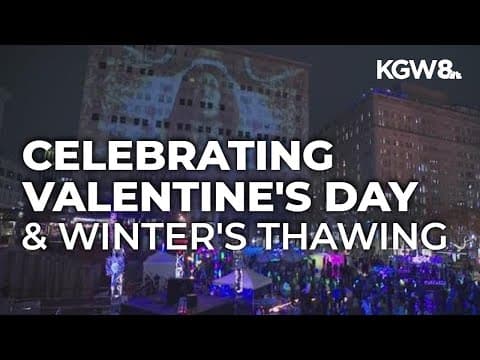 Valentine's Day, downtown Portland get back on track after winter storm