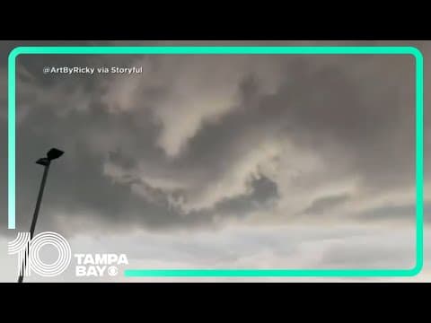 Rotating clouds caught on camera as deadly storms hit Oklahoma: Time lapse