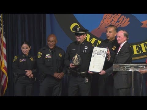 Houston Police Department honors Hispanic officers