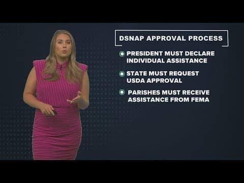 The Breakdown: Louisiana seeking DSNAP approval for 8 parishes