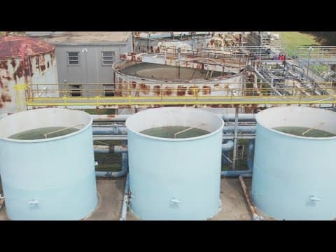 Massive dredge operation in Plaquemines Parish and water treatment plant build saltwater barrier