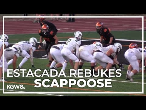 Estacada spoils Scappoose's home opener | Friday Night Football