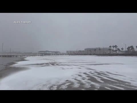 Snow and ice cover parts of the Gulf Coast including the Florida Panhandle