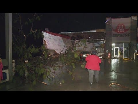 Possible tornado flips and damages two homes in Tangipahoa Parish