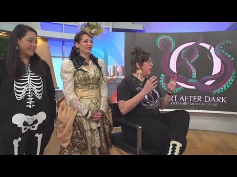 Getting a first look at Oceanside Museum of Art's ART AFTER DARK