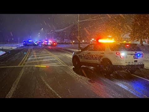 Police: Suspect dead, 2 officers injured after suspect rammed cruiser, pursuit