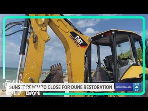 Treasure Island announces partial Sunset Beach closure for 'emergency beach dune restoration'