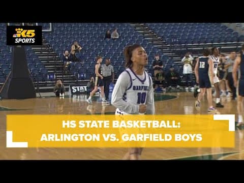 HS State Basketball (Rd of 12):  Arlington vs. Garfield Boys
