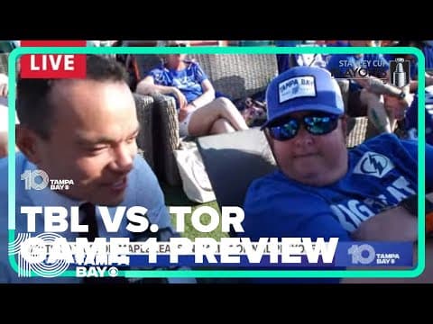 Tampa Bay Lightning vs. Toronto Maple Leafs Game 1 Preview