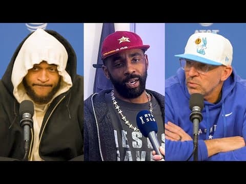 Dallas Mavericks vs. Denver Nuggets | Kyrie Irving, Daniel Gafford, Jason Kidd postgame 1.15.25