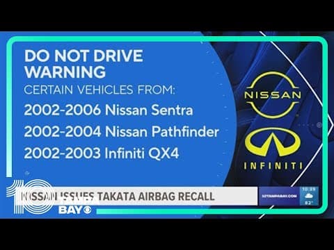 Nissan issues 'do not drive' warning for certain cars