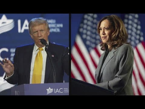 Donald Trump, Kamala Harris continue campaign for the White House with weeks before Election Day