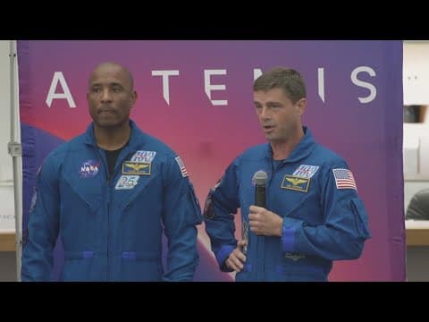 Artemis 11 crew talks about upcoming mission to the moon